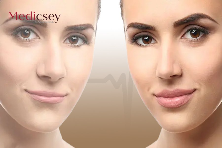 Lip lift in turkey price and lip lift surgery turkey